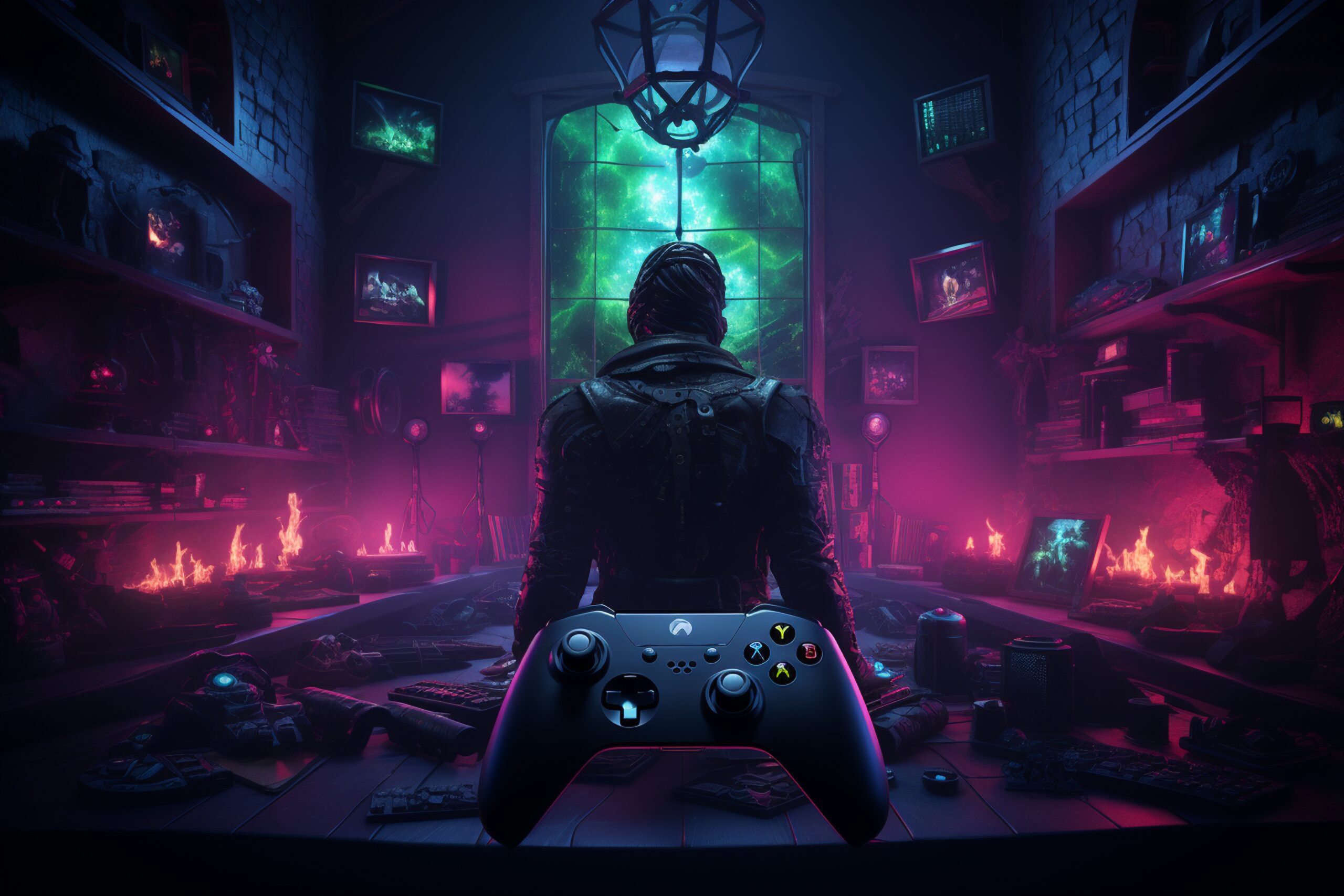 gaming-neon-background-images-background-copy-space gaming-neon-background-images-background-copy-space