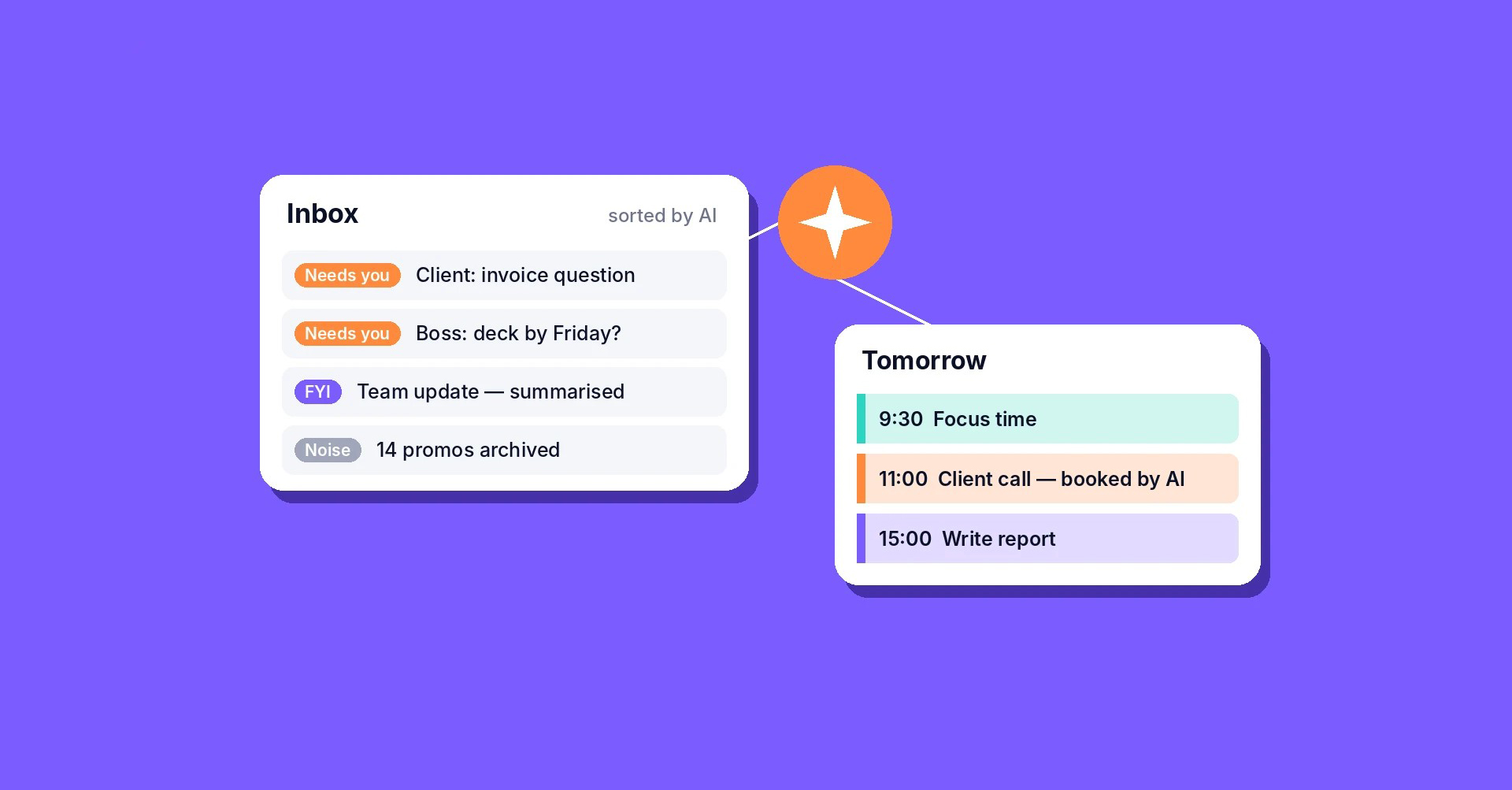 ai agents email calendar